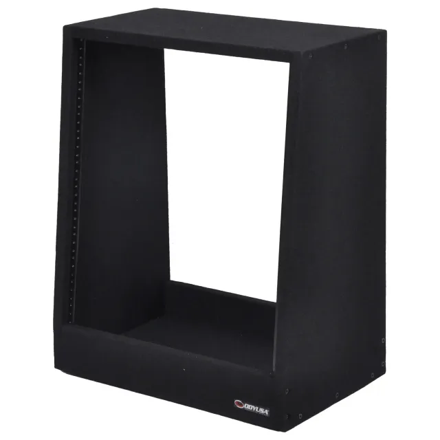 odyssey-carpeted-rack-studio-12u-inclin-moquette-noire image 1