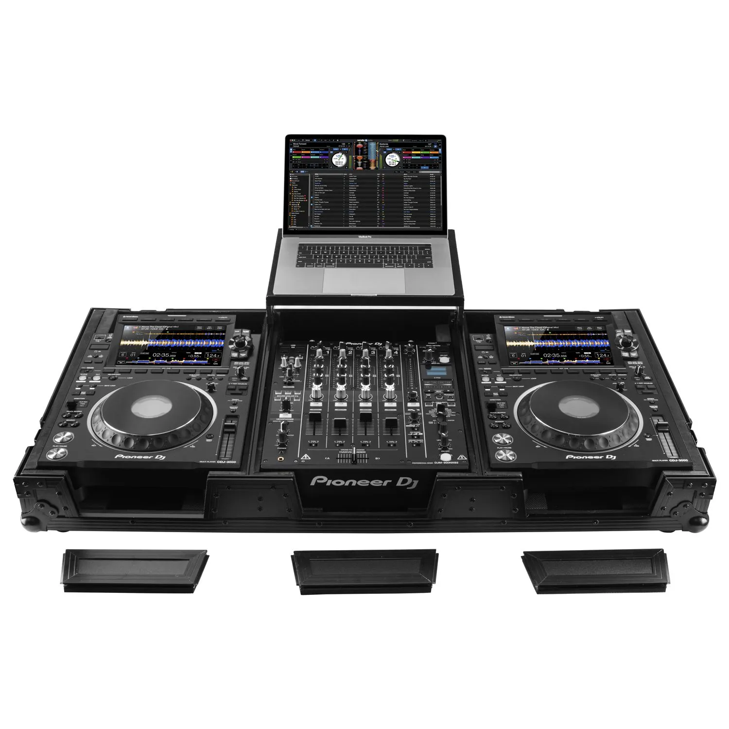 odyssey-flight-zone-coffret-dj-12-noir-extra-profond-cdj-3000 image 2