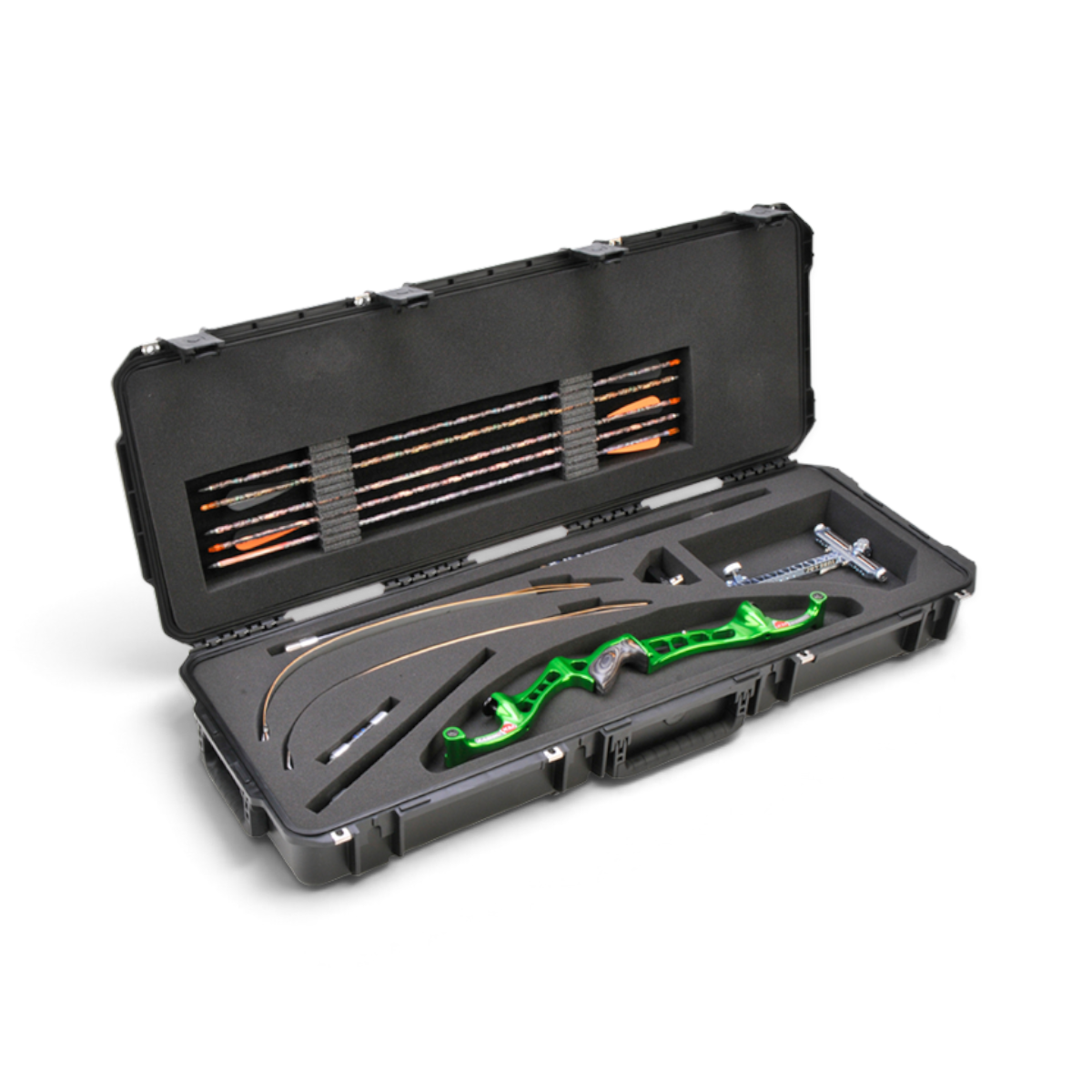 skb-iseries-4214-5-mallette-arc-recurve-noir-mousse image 1