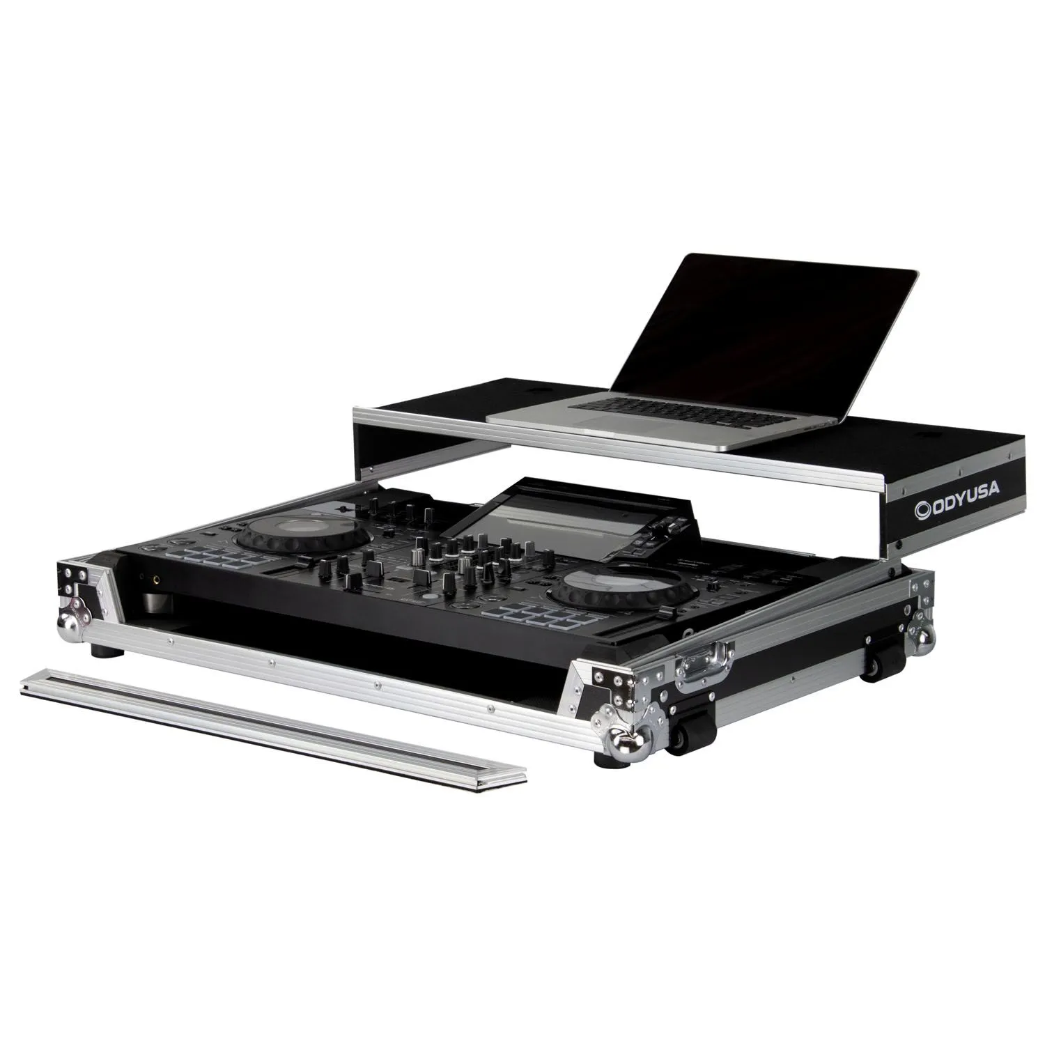 odyssey-flight-zone-flight-case-pioneer-xdj-rx3-roulettes image 1