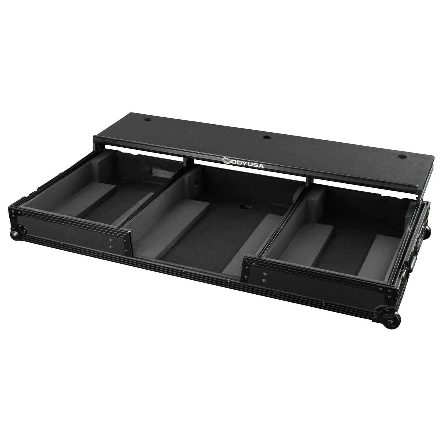 odyssey-black-label-coffin-dj-djm-a9-cdj-3000-roulettes image 3