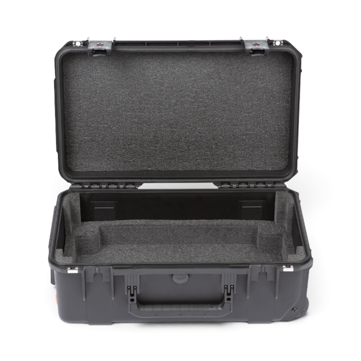 skb-fly-rack-2u-valise-rack-9-pouces-noire-roulettes image 2