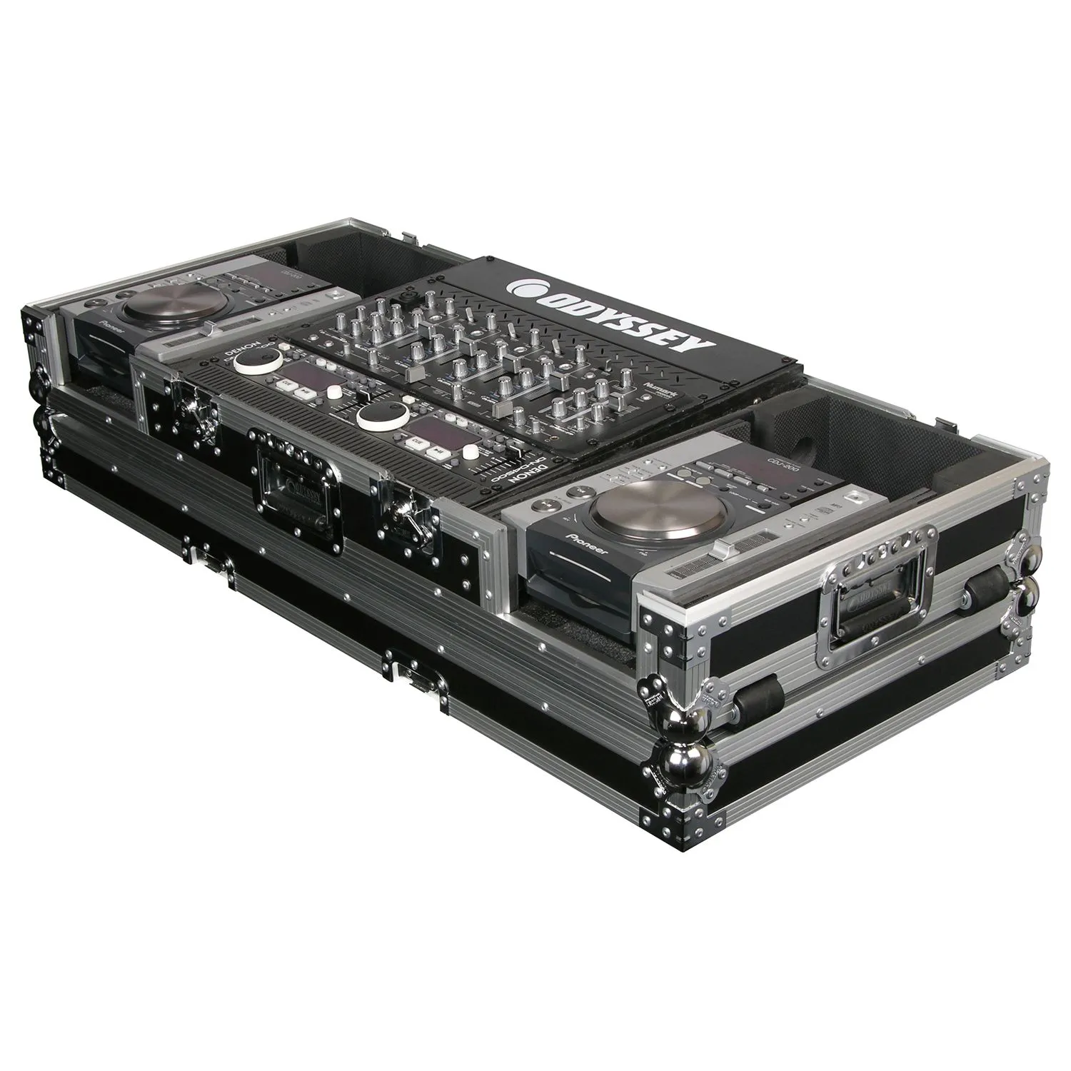 odyssey-flight-zone-coffin-flight-case-dj-mixer-19-2-platines image 1