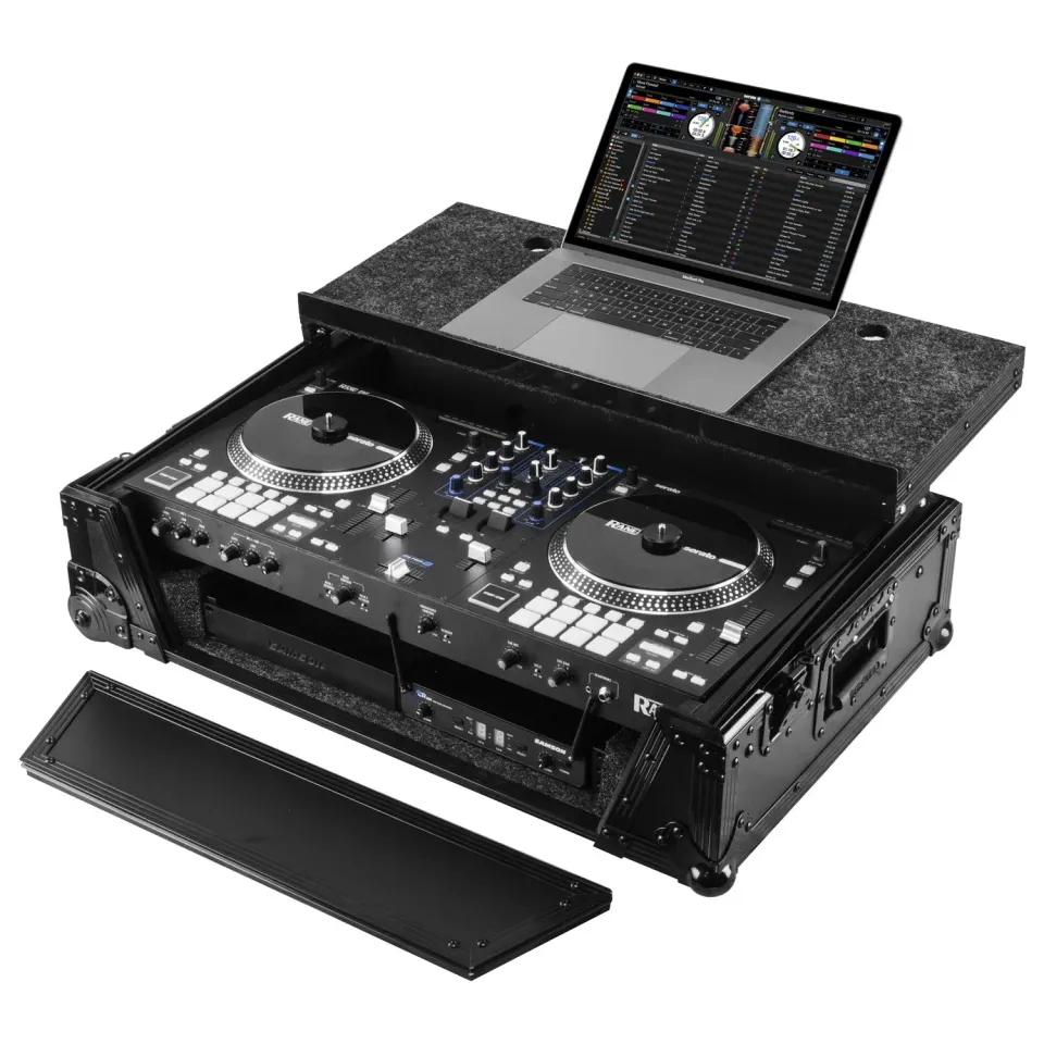 odyssey-flight-zone-rane-one-mkii-flight-case-noir-1u-roulettes image 1