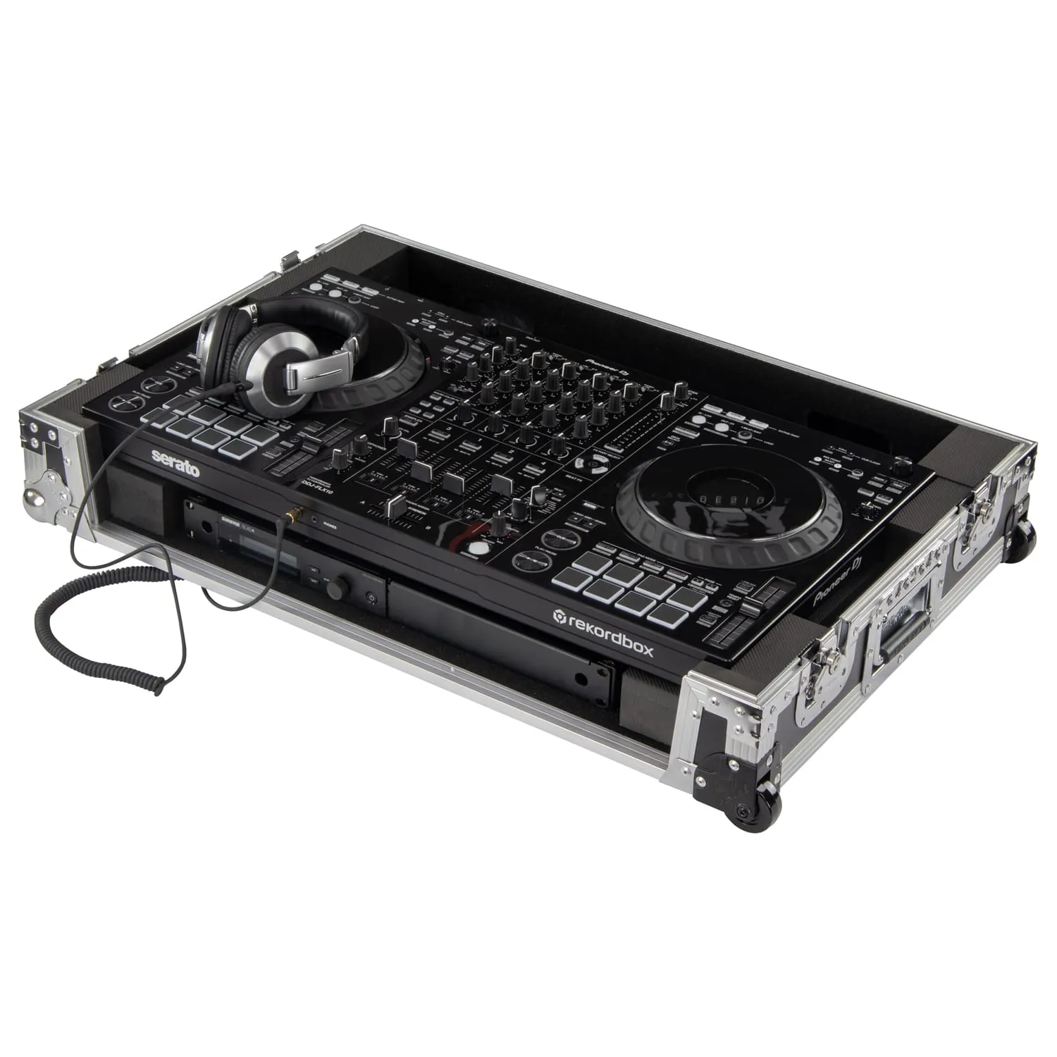 odyssey-flight-zone-ddj-flx10-flight-case-1u-roulettes image 1