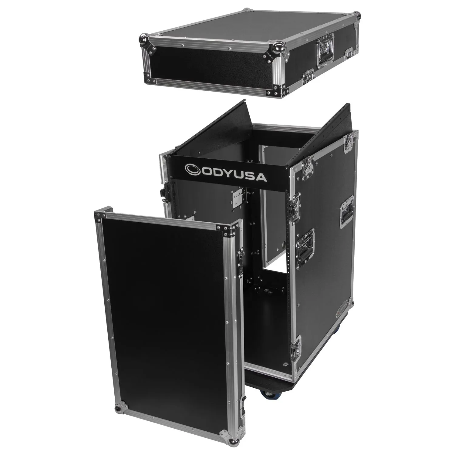 odyssey-flight-zone-rack-combo-13u-16u-roulettes-pro image 1