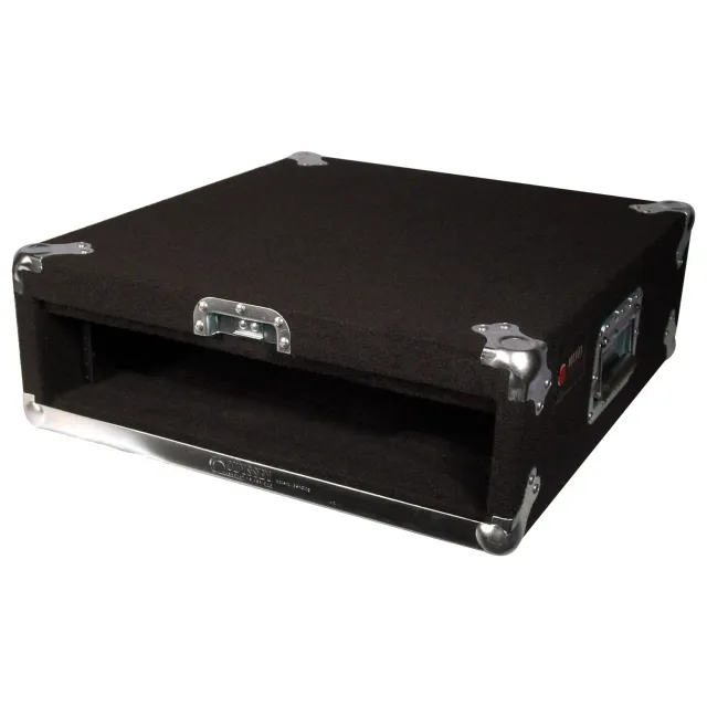 odyssey-carpeted-flight-rack-2u-moquette-noire-19-ampli image 1
