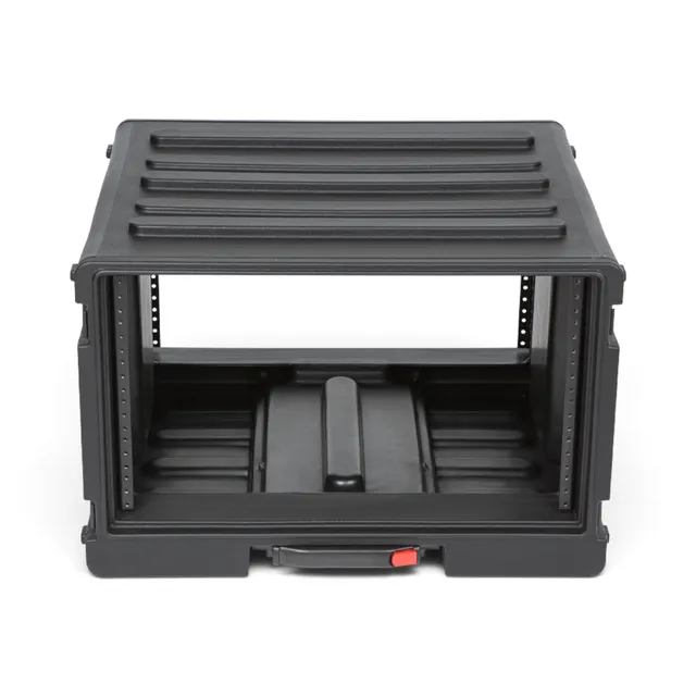 skb-rseries-rack-6u-flight-case-rack-sono-roulettes-noir image 1