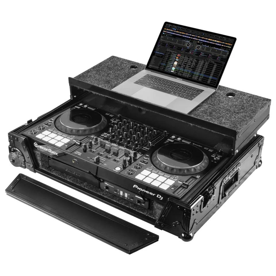 odyssey-flight-zone-ddj-1000-1u-flight-case-noir-glide image 1