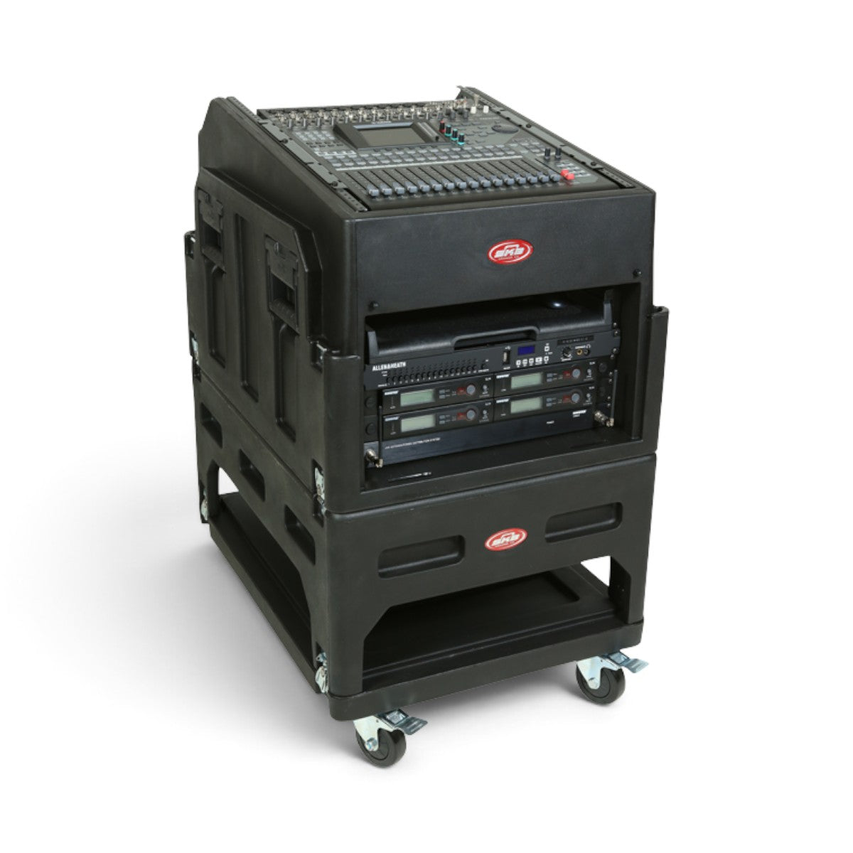 skb-mighty-gigrig-rack-14u-roulettes-noir-mixette-sono image 7