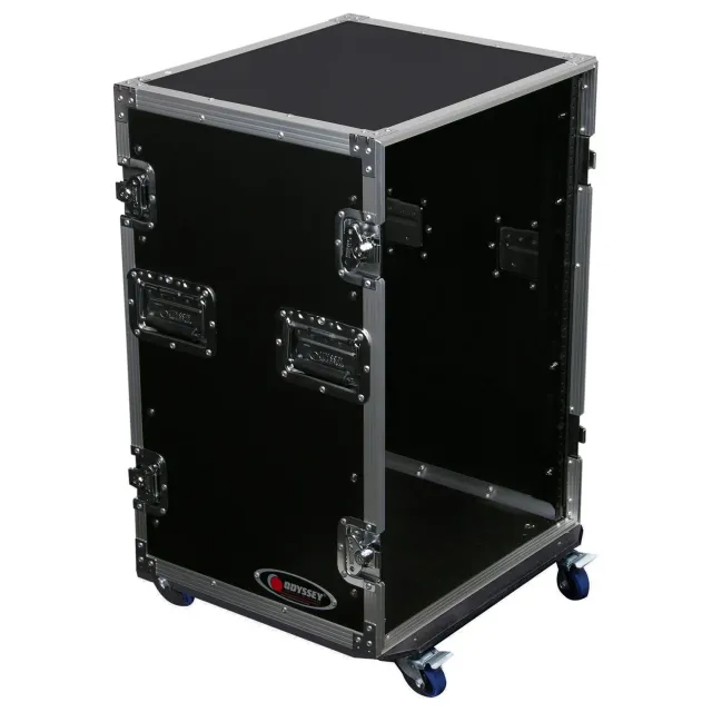odyssey-flight-zone-fzsrpar-flight-case-rack-12u-roulettes image 1