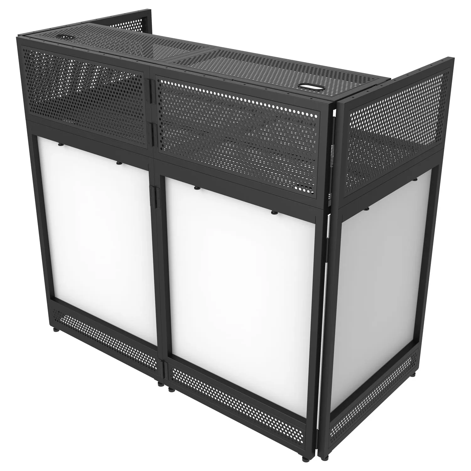 odyssey-flight-zone-booth-dj-50-stand-aluminium-scrims image 1