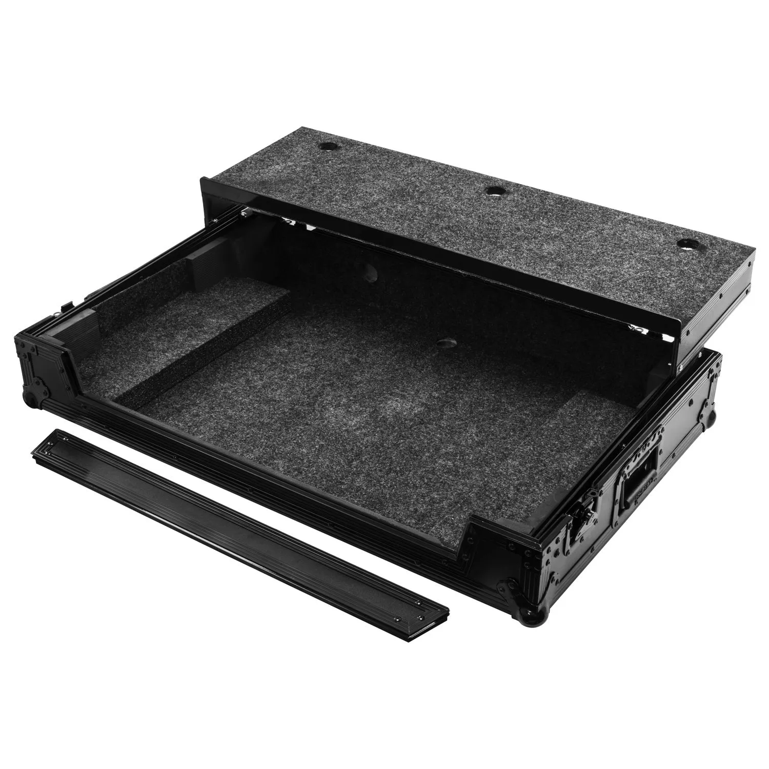odyssey-black-label-xdj-xz-flight-case-glide-roulettes image 1