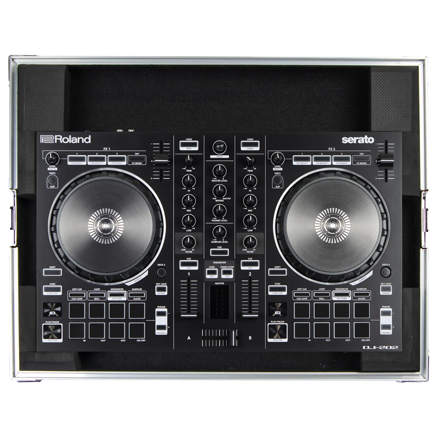 odyssey-flight-zone-frdj202-flight-case-roland-dj-202-s2-mk3 image 5