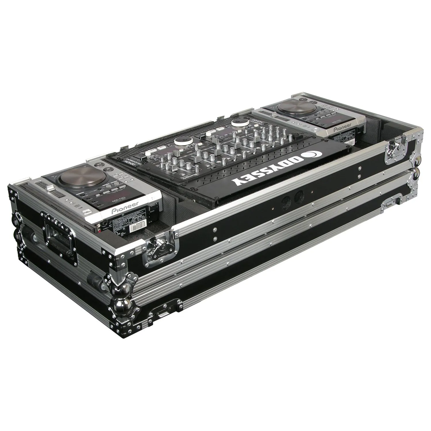 odyssey-flight-zone-coffin-flight-case-dj-mixer-19-2-platines image 6