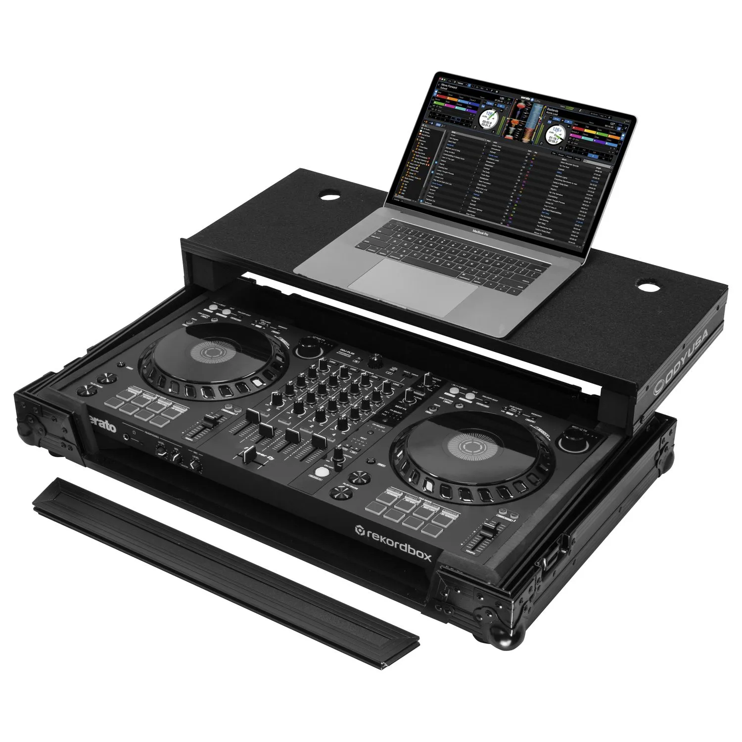 odyssey-flight-zone-fzgs-ddjflx6-bl-flight-case-noir-glide image 1