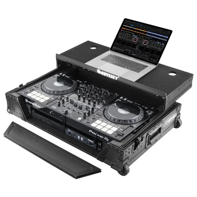 odyssey-industrial-board-ddj-1000-flight-case-roulettes image 1