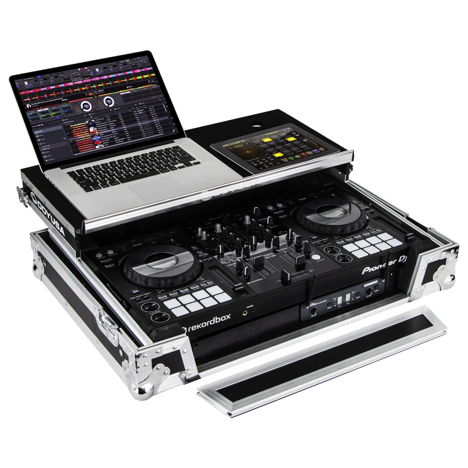 odyssey-flight-zone-flight-case-pioneer-ddj-800-1u-glide image 3