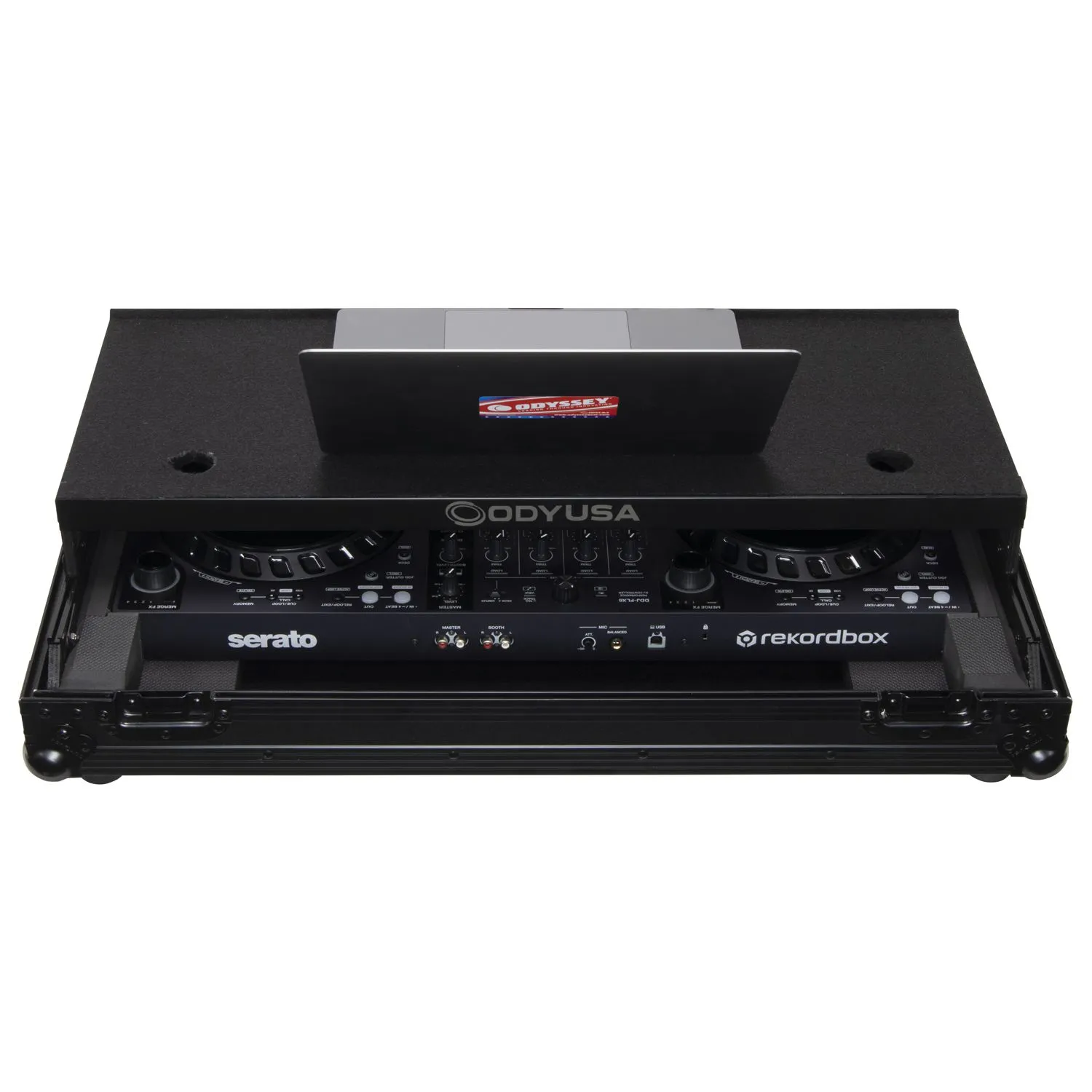 odyssey-flight-zone-fzgs-ddjflx6-bl-flight-case-noir-glide image 4