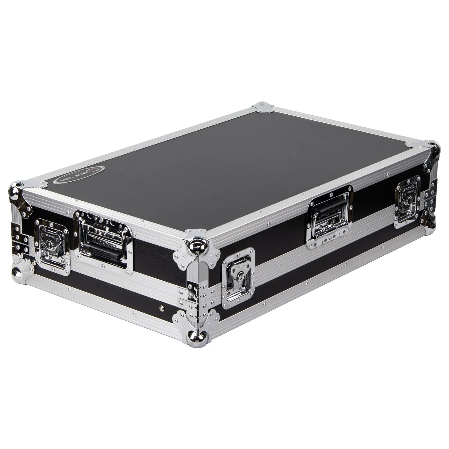 odyssey-flight-zone-ddj-rev7-flight-case-glide-roulettes image 5