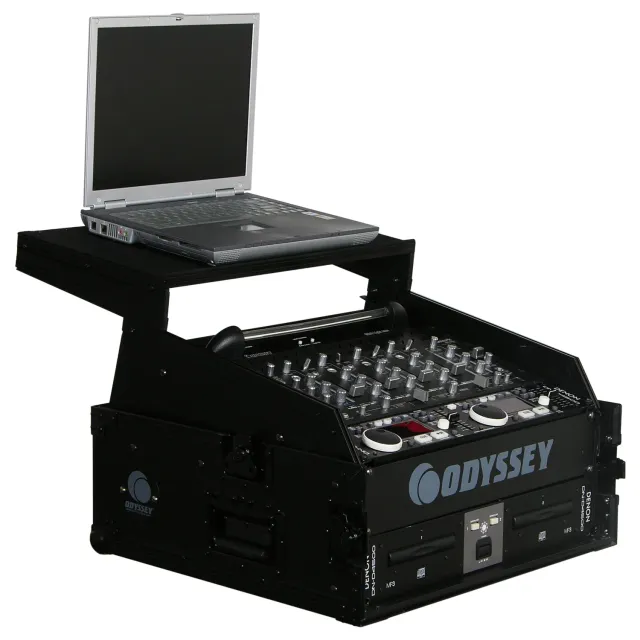 odyssey-flight-zone-flight-case-rack-10u-inclin-2u-plateforme image 1