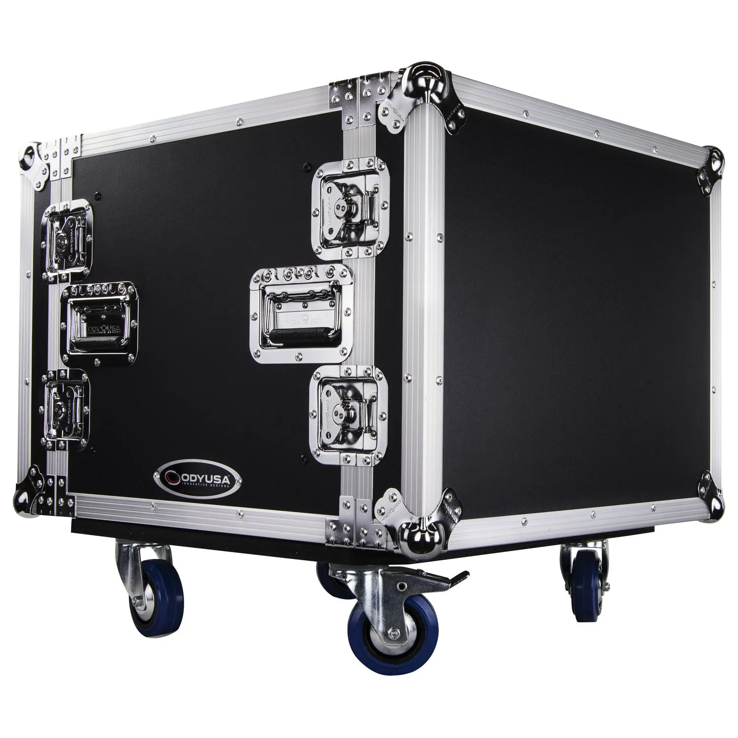 odyssey-flight-zone-rack-8u-shock-mount-flight-case-roulettes image 7