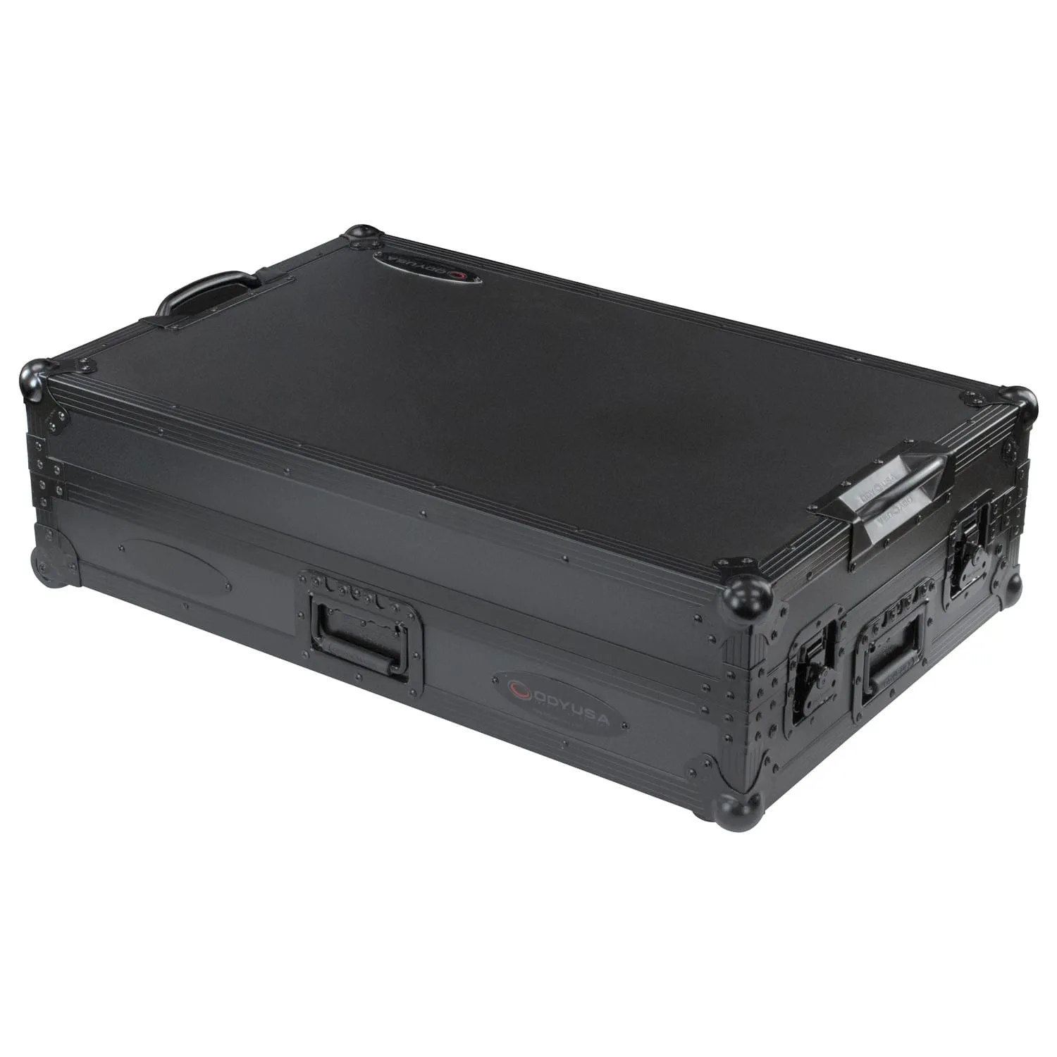 odyssey-black-label-ddj-rev5-flight-case-1u-laptop-roulettes image 5