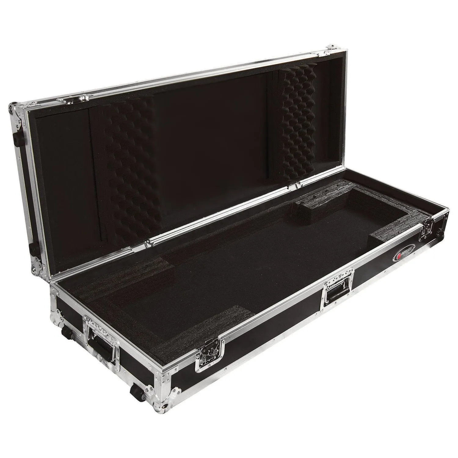 odyssey-flight-zone-flight-case-clavier-76-touches-roulettes image 1