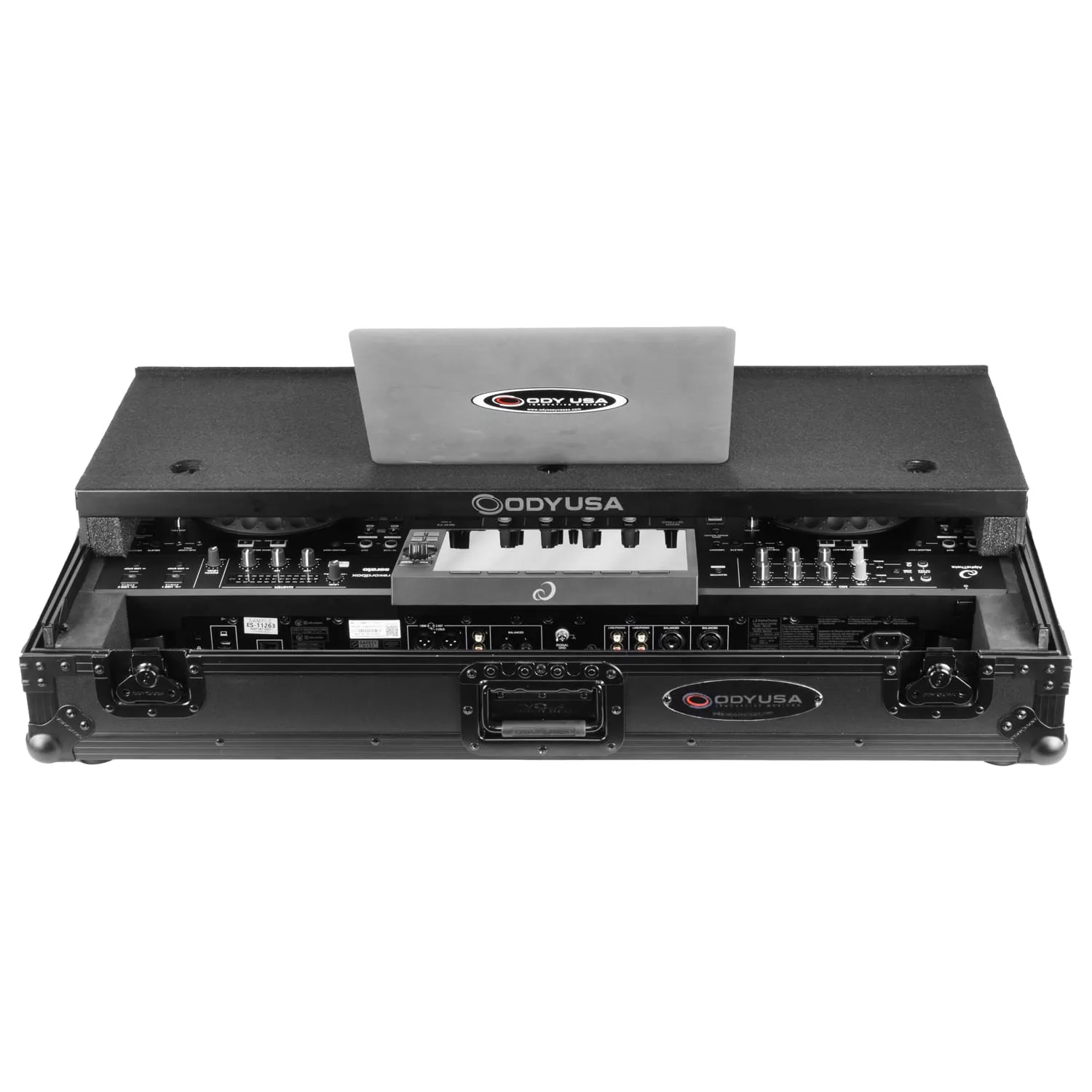 odyssey-black-label-flight-case-xdj-az-glide-laptop-roulettes image 4