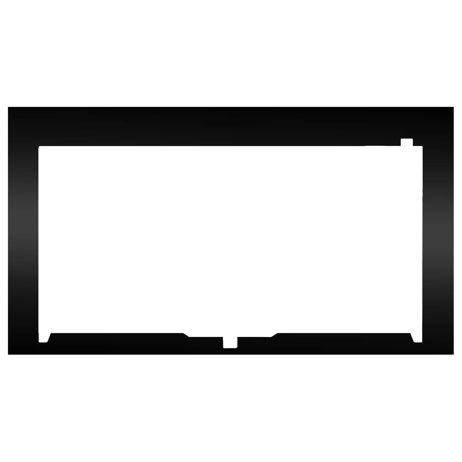odyssey-flight-zone-faceplate-podium-dj-rane-four-mousse-noir image 1