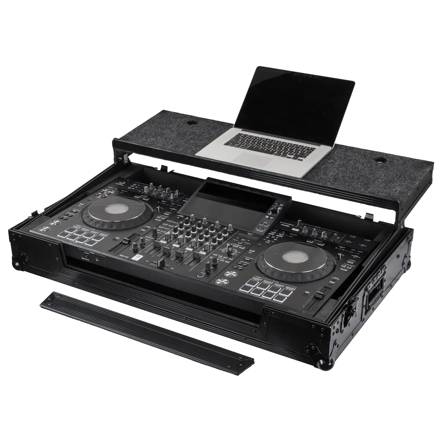 odyssey-flight-zone-road-case-xdj-az-flight-case-noir-roulettes image 1