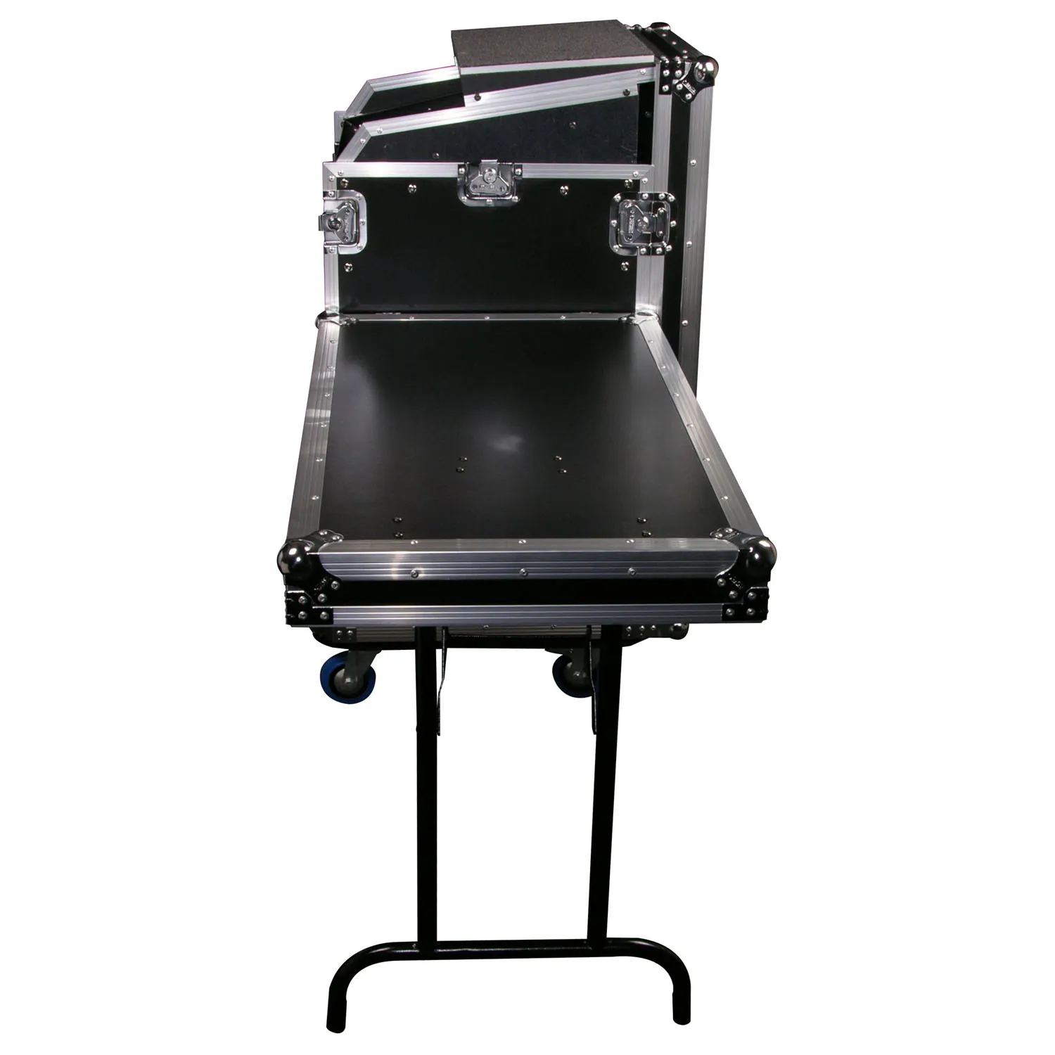 odyssey-flight-zone-rack-combo-27u-flight-case-glide-roulettes image 6
