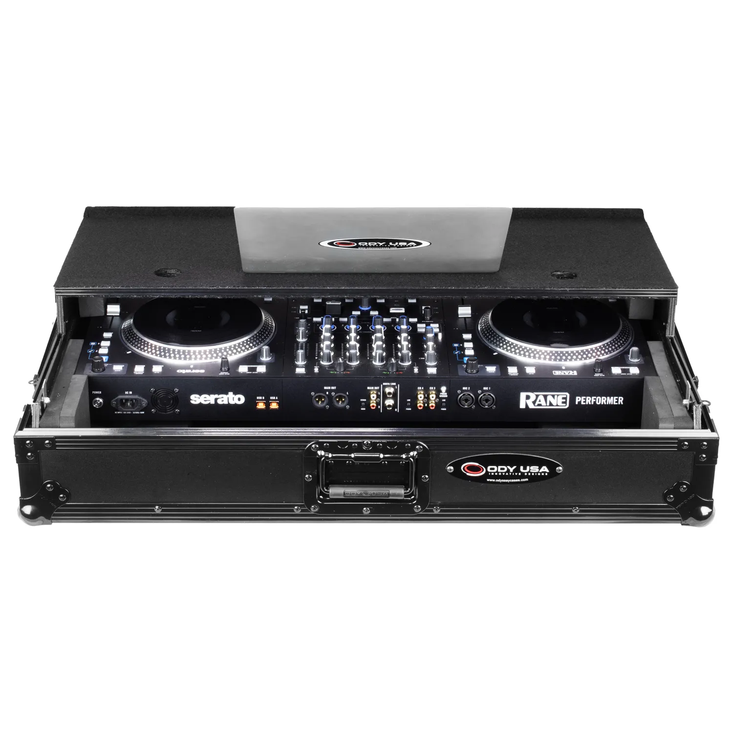 odyssey-black-label-flight-rane-performer-1u-glide-roulettes image 4