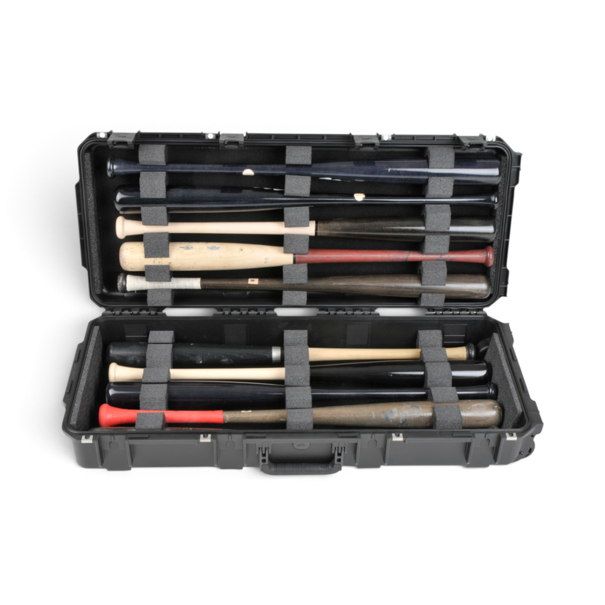 skb-iseries-3614-6-valise-10-battes-baseball-roulettes image 2