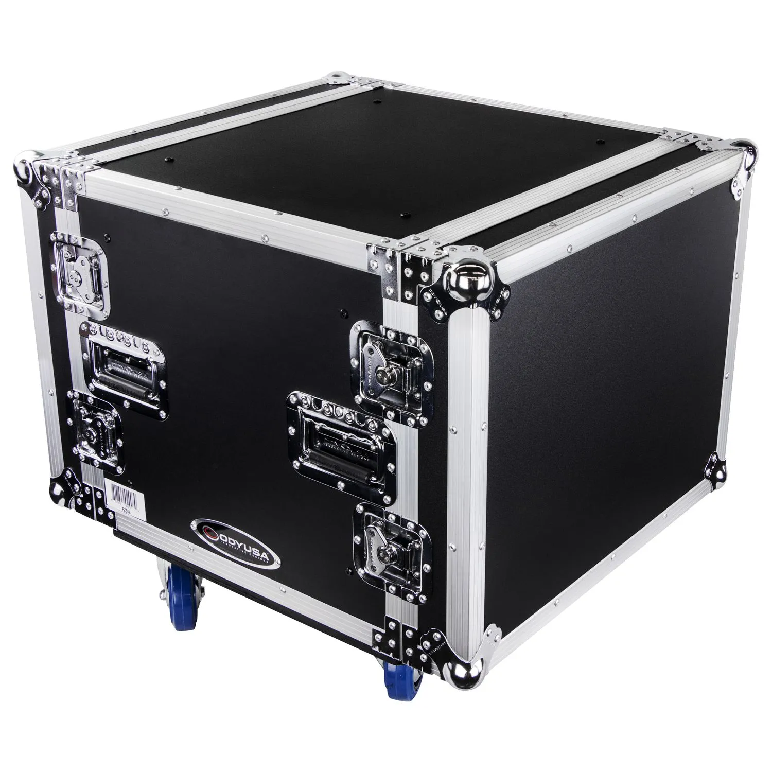 odyssey-flight-zone-rack-8u-shock-mount-flight-case-roulettes image 4