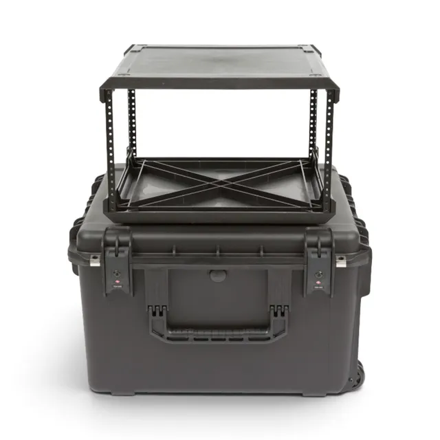 skb-fly-rack-6u-20-flight-case-rack-roulettes-noir image 1
