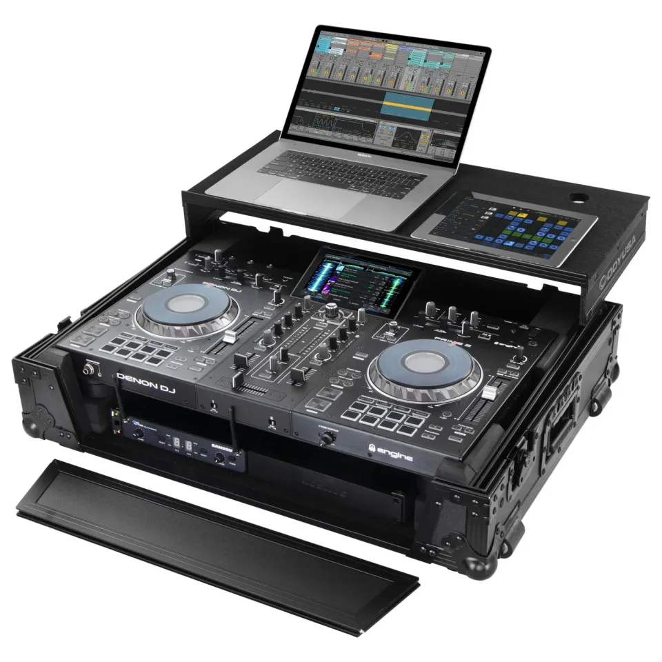 odyssey-flight-zone-fzgsprime2-flight-case-denon-prime-2-noir image 1