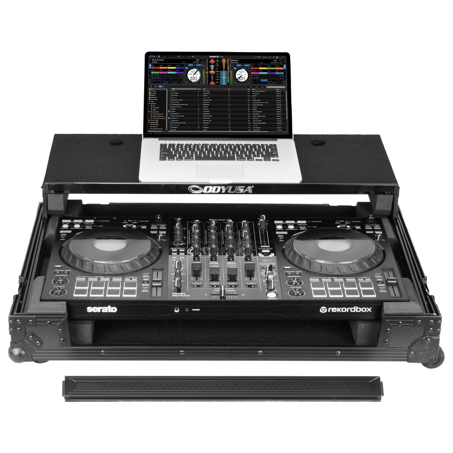 odyssey-industrial-board-flight-case-pioneer-ddj-flx10-roulettes image 2