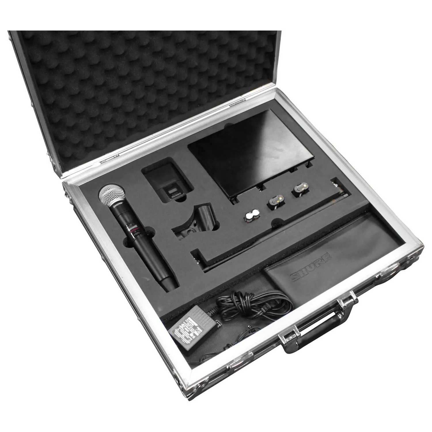 odyssey-flight-zone-flight-case-micro-shure-qlxd1-mousse image 1