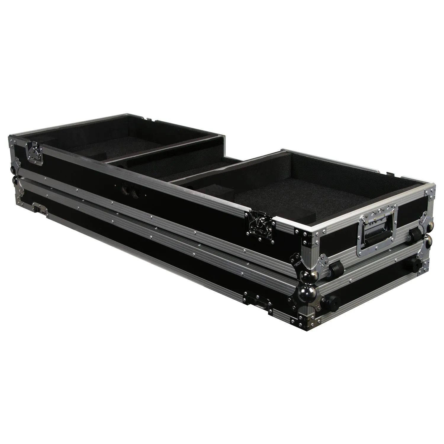 odyssey-flight-zone-fzdj10w-flight-case-dj-10-pouces-roues image 5