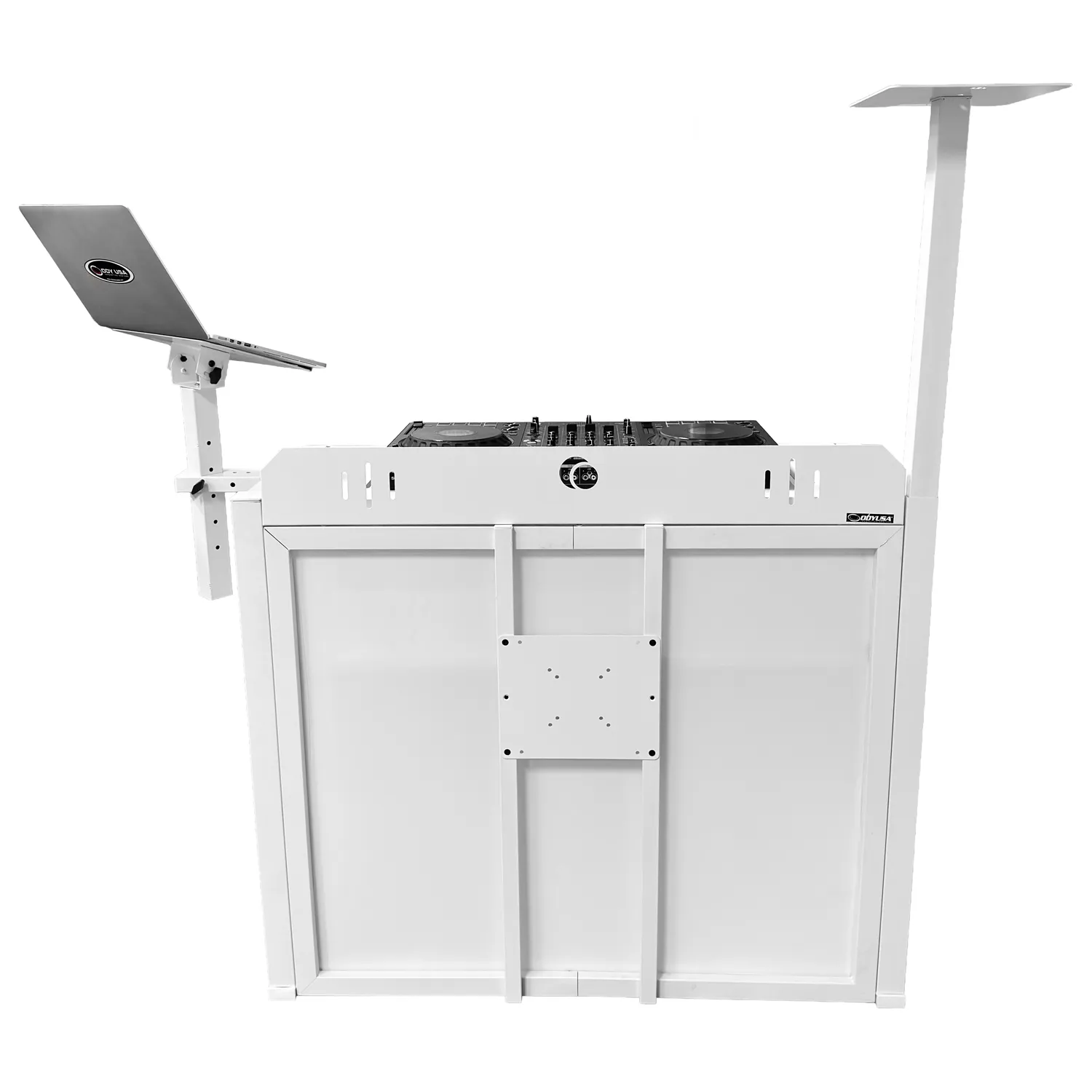 odyssey-metal-werks-stand-dj-booth-avec-support-tv image 3
