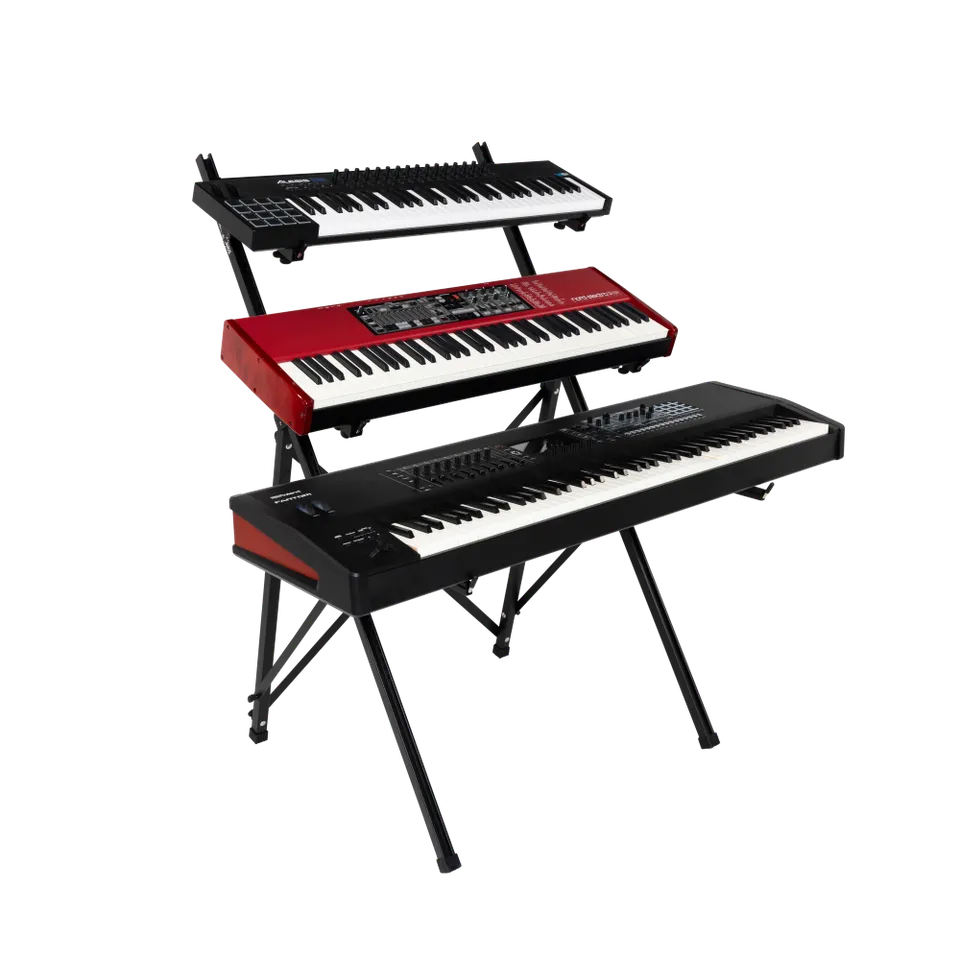 gator-frameworks-gfw-key3tier-a-stand-clavier-3-niveaux image 1