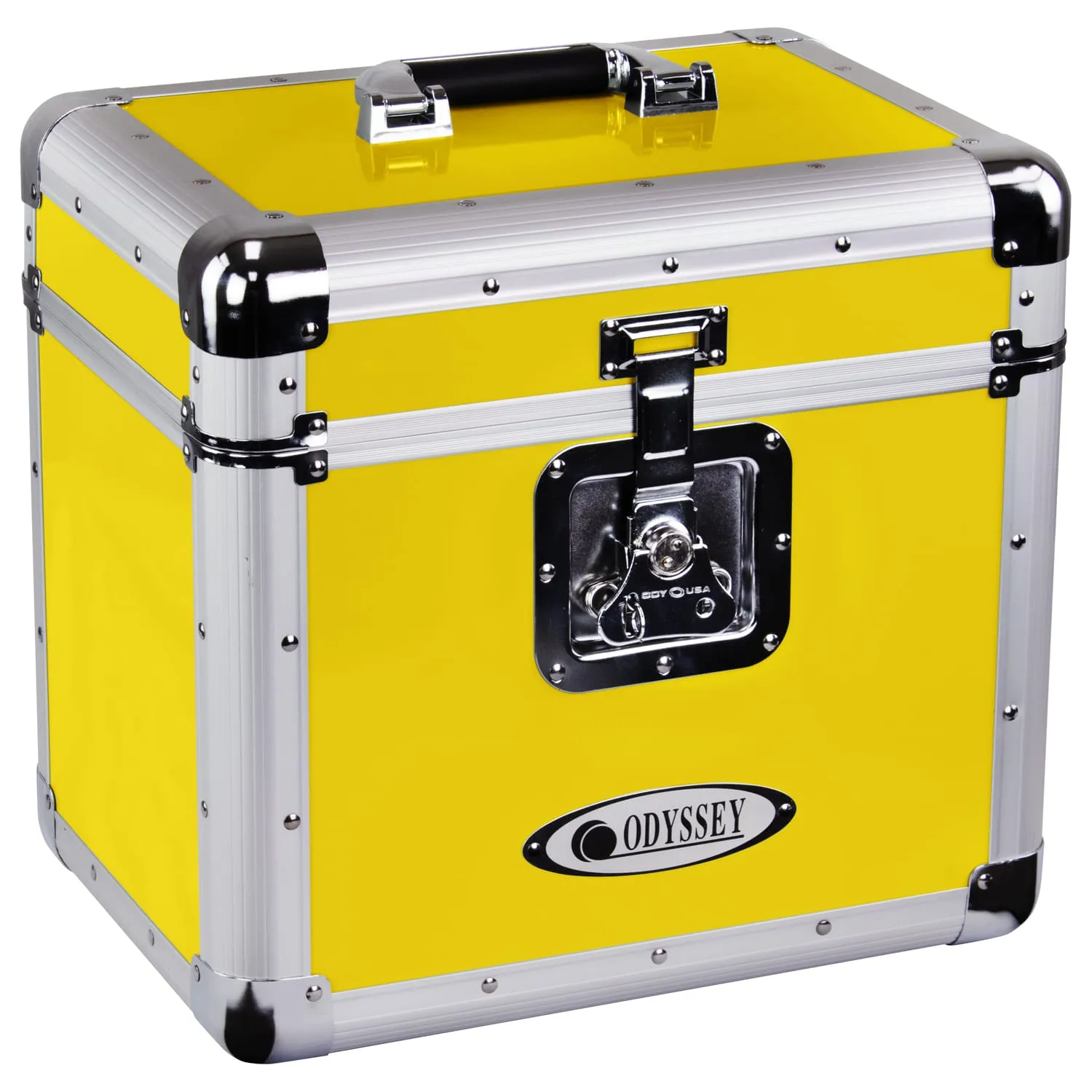 odyssey-krom-klp1-mallette-vinyles-jaune-70-disques image 1