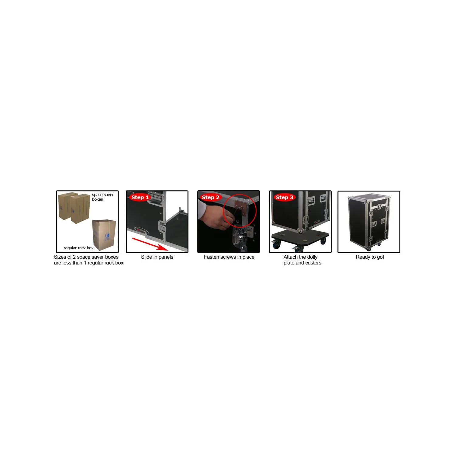odyssey-flight-zone-fzsrpar-rack-ampli-16u-roulettes image 3