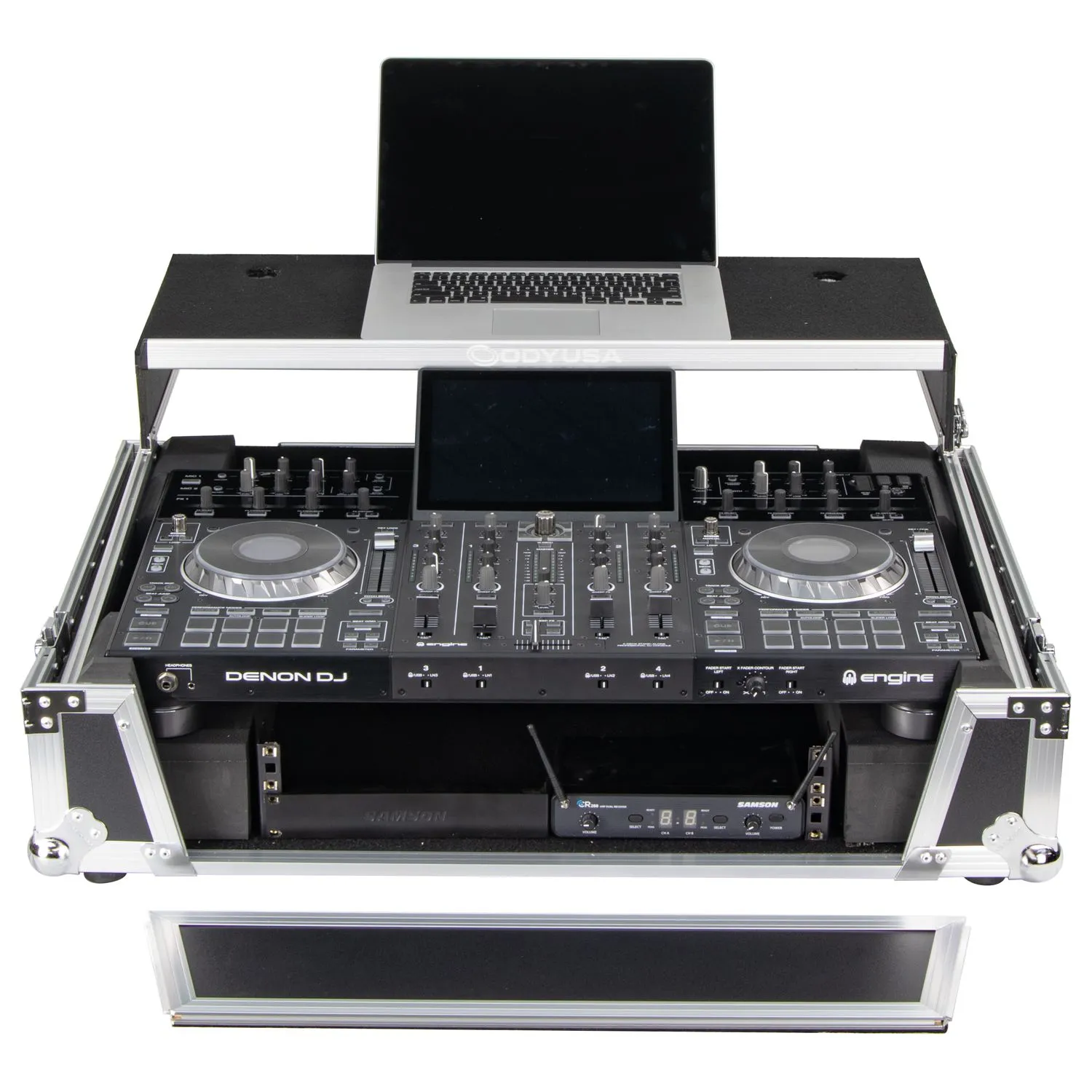 odyssey-flight-zone-fzgsprime4w2-flight-case-denon-prime-4 image 2