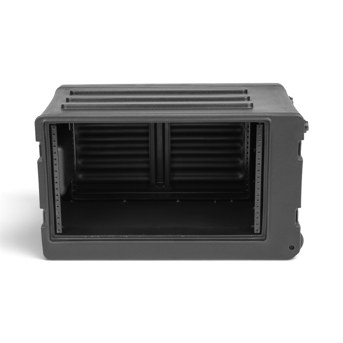 skb-rseries-shallow-6u-flight-case-rack-roulettes-noir image 5