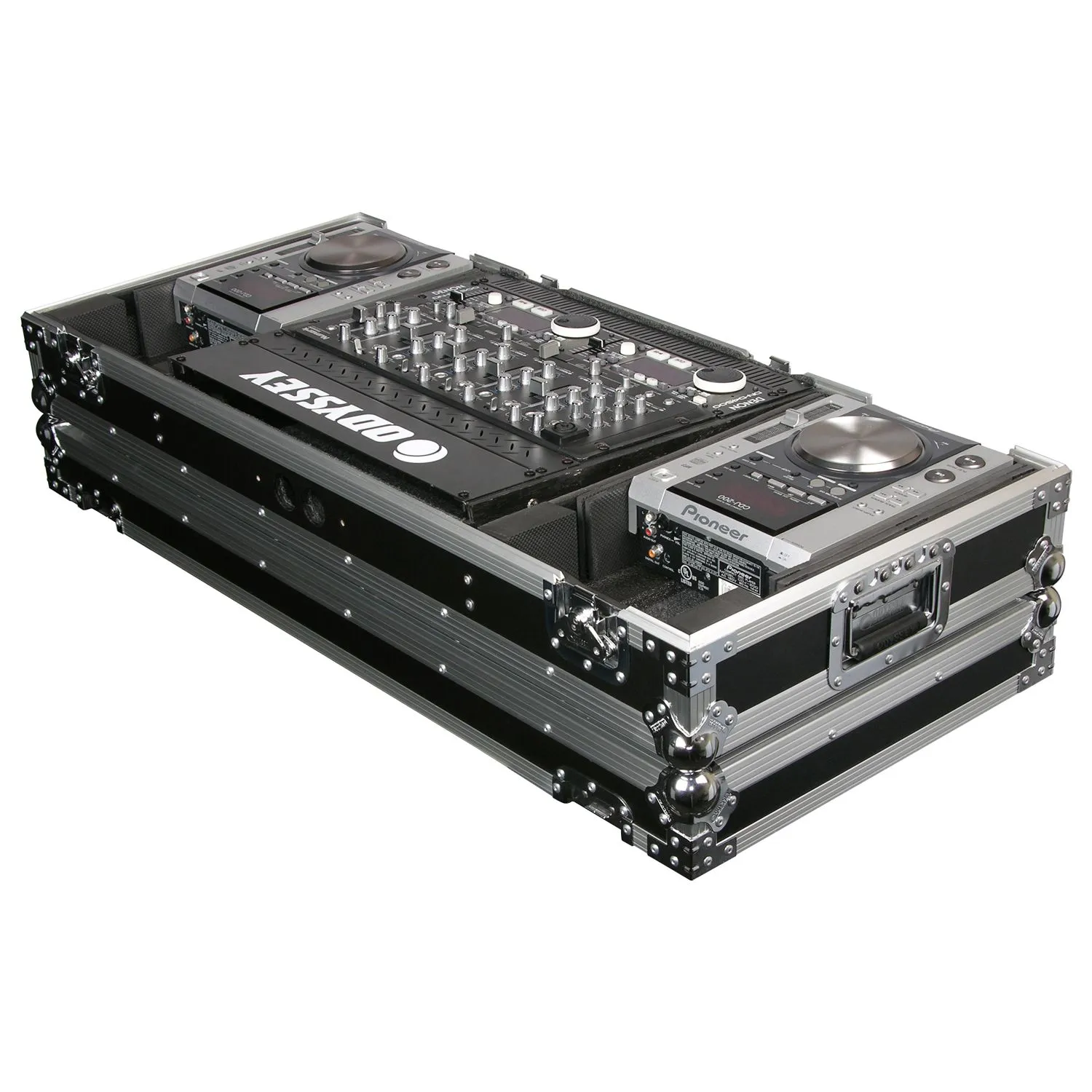 odyssey-flight-zone-coffin-flight-case-dj-mixer-19-2-platines image 4