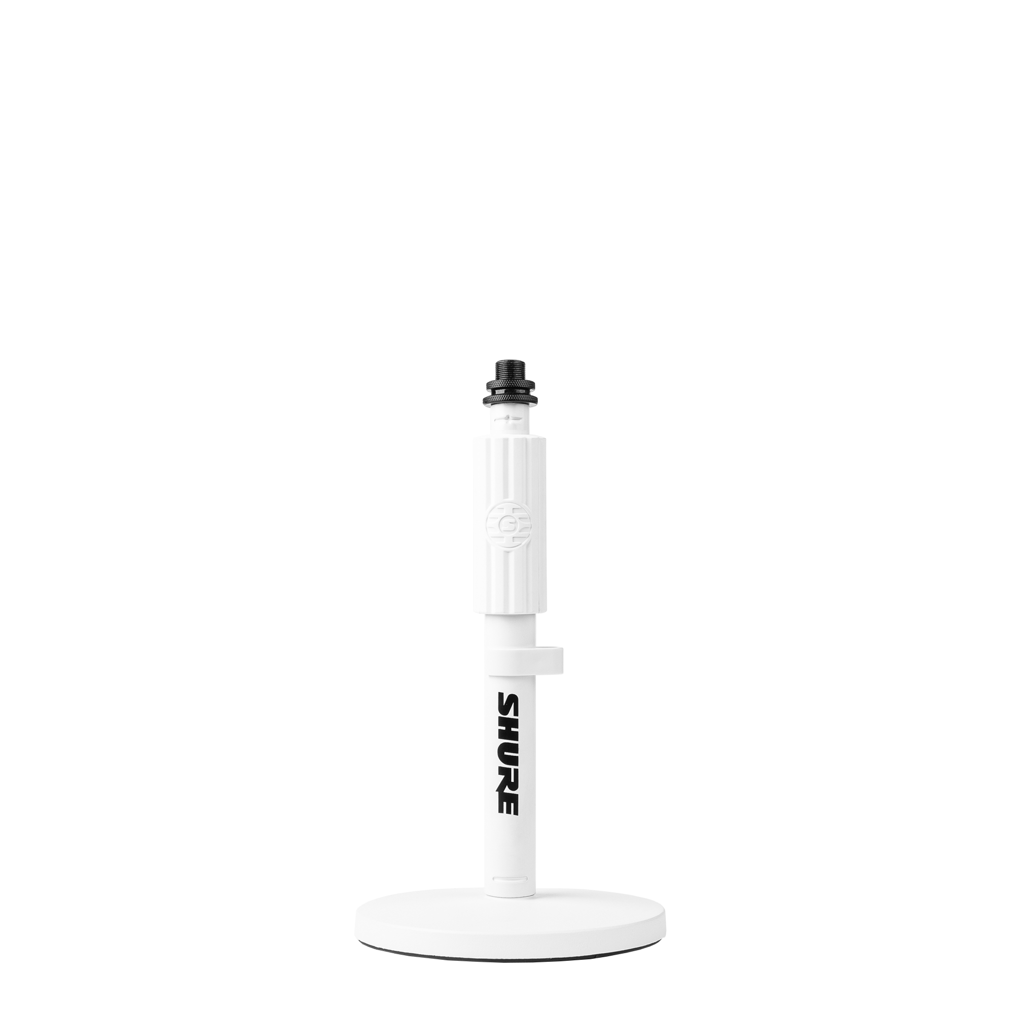 shure-sh-desktop1-w-pied-micro-bureau-blanc-base-ronde image 3