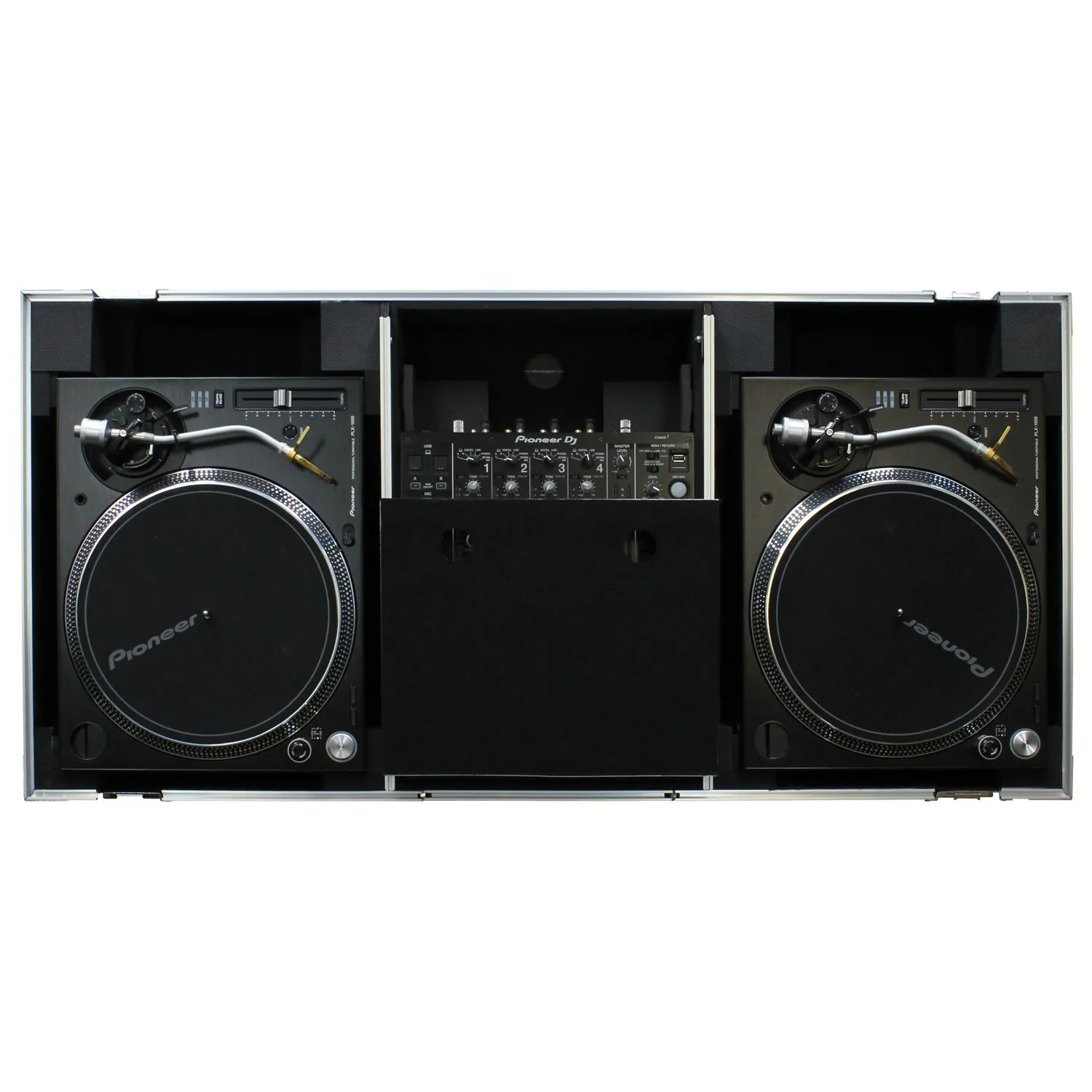 odyssey-flight-zone-fzgslbm12wr-flight-case-dj-12-roulettes image 5