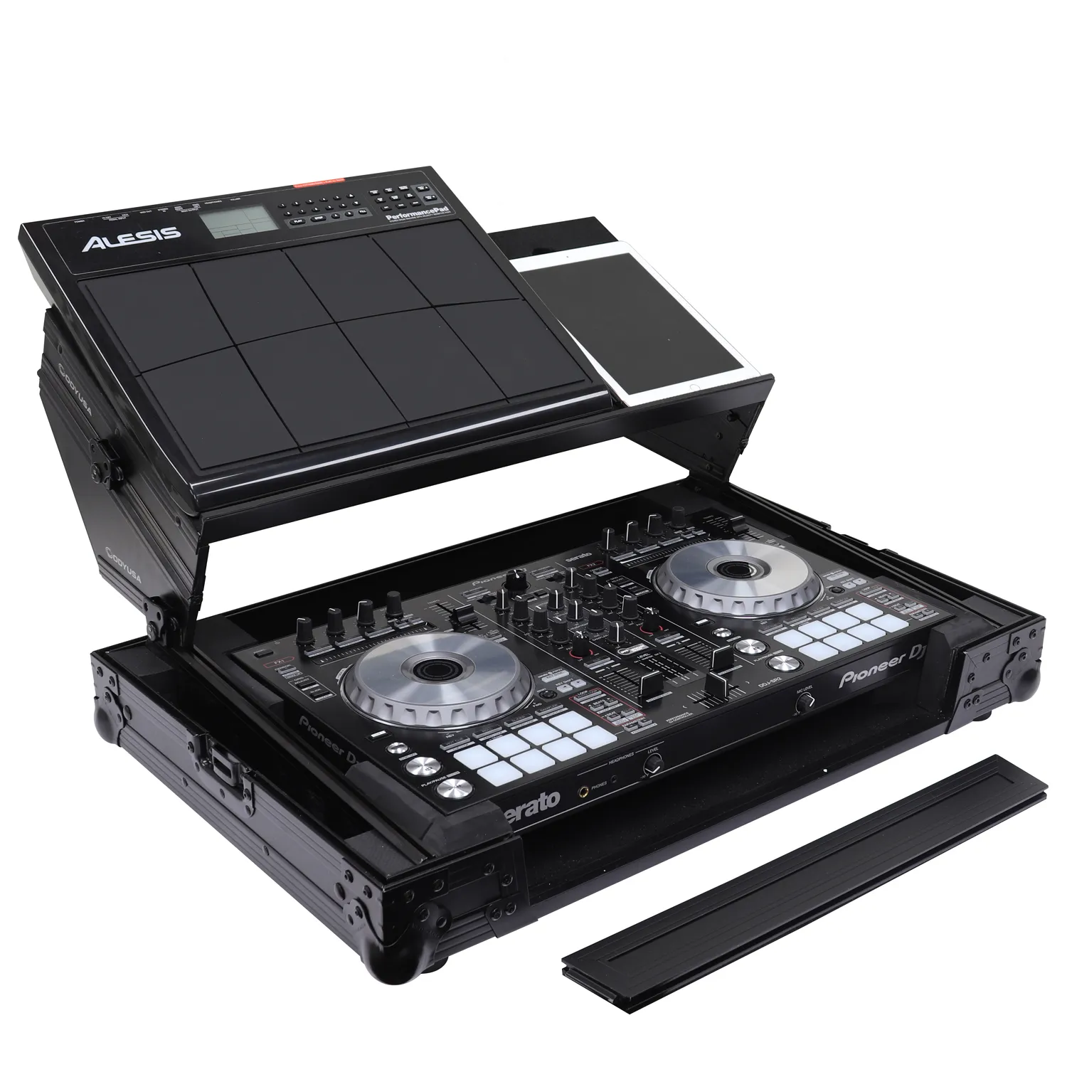 odyssey-flight-zone-pioneer-ddj-sr2-flight-case-glide-angle image 5